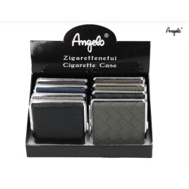 Mintás cigarettatárca 20 szál 8,5 cm-es cigarettához – 8 féle minta - 8 db - egész doboz