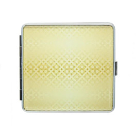 Arany mintás fém cigarettatárca, 20 szál cigarettának - 5