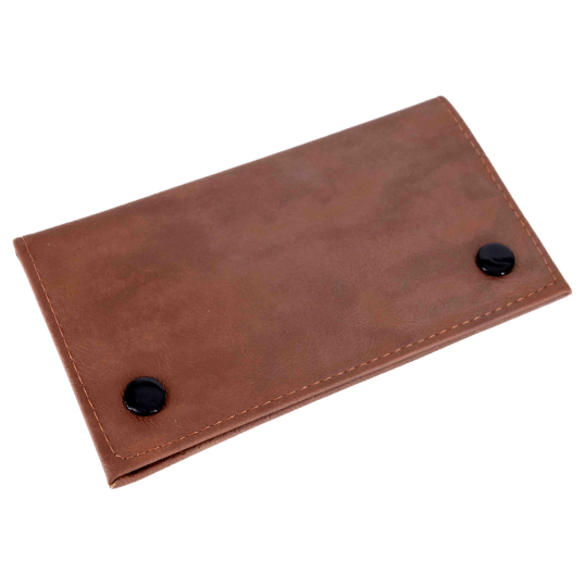 Wild Fire dohánytárca sötét barna színű műbőrből 