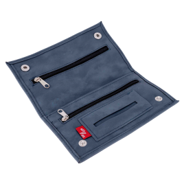 Wild Fire dohánytárca szürkés kék színű műbőrből 