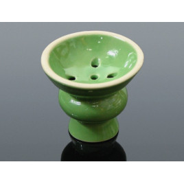 Kerámia dohánytölcsér – zöld - 5.2 cm