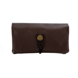 Padonio dohánytárca 3 db belső zsebbel - sötétbarna színű