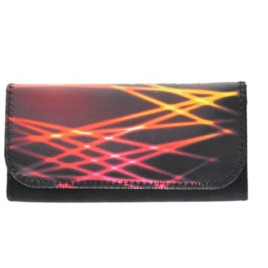 Padonio színes mintás dohánytárca, aromazárós belső zsebbekkel, mágneses záródással - 4