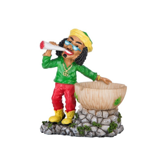 Rasta kerámia hamutartó- álló rasta