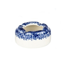 Angelo vihar hamutartó, kerámia, kék