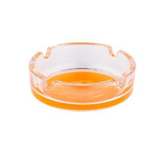 Színes üveg hamutartó - 6 db - egész doboz