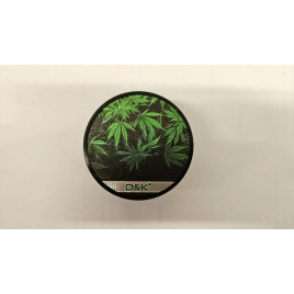 3 részes fém marihuna levél mintás dohányőrlő - 1