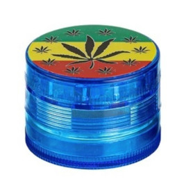 Dreamliner műanyag dohányőrlő 4 részes - Kék színű