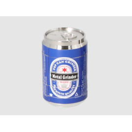 Sörös dobozt dohányőrlő 4 részes - Kék színű