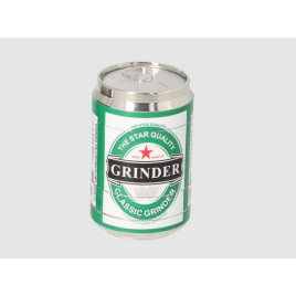 Sörös dobozt dohányőrlő 4 részes - Zöld színű