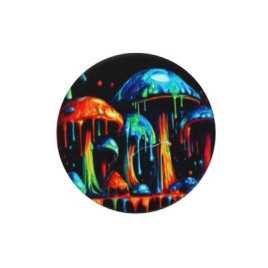 Színes 4 részes fém dohányőrlő - 2