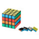 Super Heroes Rubik-kocka formájú dohányőrlő – 4 részes, 5,8 cm