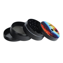 Wildfire dohányőrlő 4 részes - Színes mintával 4