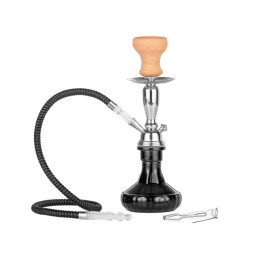 Super Heroes fekete és ezüst shisha- 1 csöves