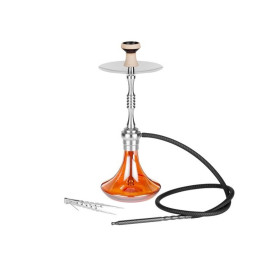Super Heroes, 57 cm magas, narancssárga színű shisha - 1 csöves