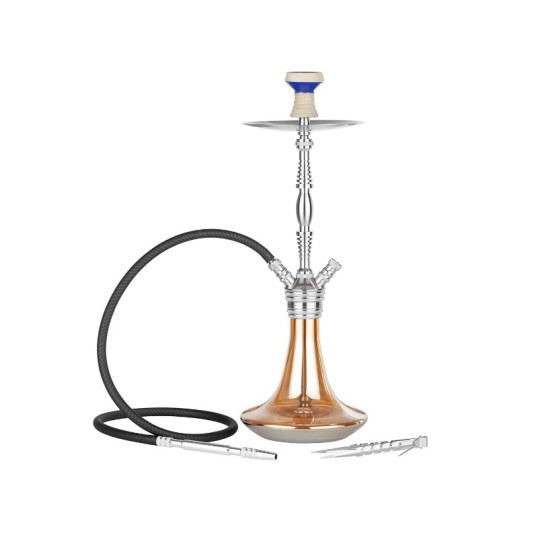 Super Heroes, 70 cm magas, világosbarna színű shisha - 1 csöves