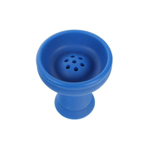 Padonio szilikonból készült vízipipa dohánytölcsér - Kék színű