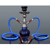 Hookah kisméretű kék színű shisha - 2 csöves