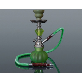Hookah kisméretű Arab vízipipa - 1 csöves - zöld
