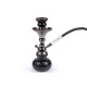 Hookah fekete vízipipa 1 csöves 26 cm