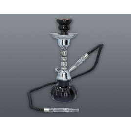Hookah fekete vízipipa 1 csöves 29 cm