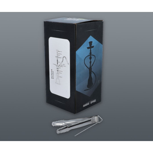 Hookah rózsaszín vízipipa 1 csöves 29 cm