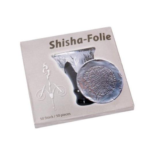 Méretre vágott shisha alufólia - 50 darabos