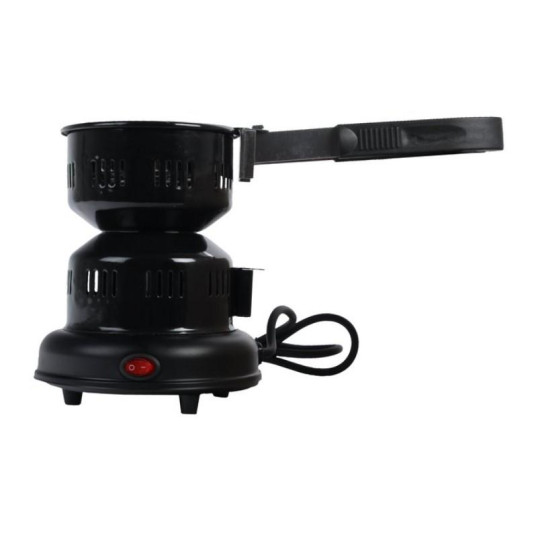 Vízipipa szén izzító villanytűzhely 600W – fekete (kockaszénhez)