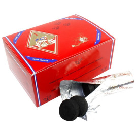 Three Kings öngyulladós vízipipa szén 33 mm – 1 doboz (10 × 10 db)