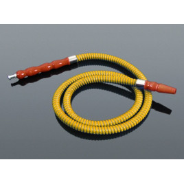 Vízipipa cső szájrésszel - sárga