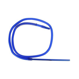 Szilikonból készített vízipipacső - Kék színű