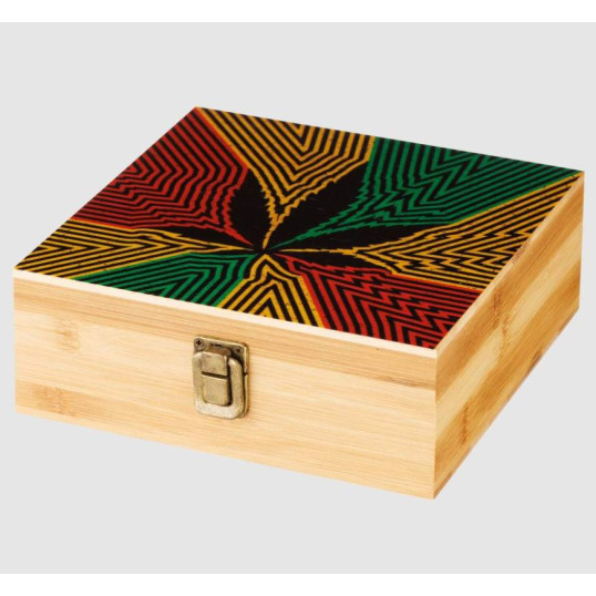 Super Heroes fa tárolódoboz – kiegészítőkkel – Sodró + Fémpipa + Hamutartó