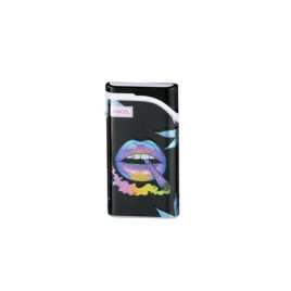 Angel újratölthető öngyújtó jet lánggal - Cigarettás száj minta