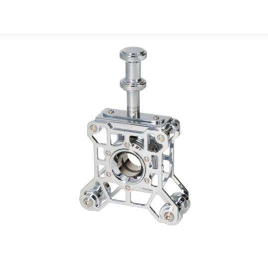 Angelo prémium minőségű asztali szivarvágó - Ezüst színű