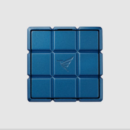 Colibri Heritage Cube Desk Cutter – Többfunkciós asztali szivarvágó - kék