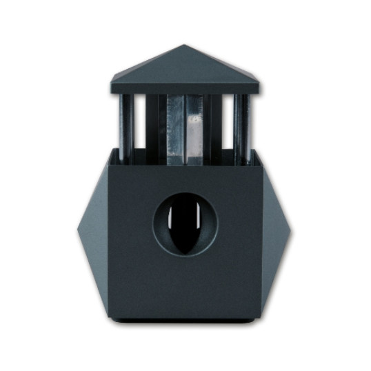 COLIBRI "Quasar" asztali szivarvágó fekete lakkozott  24/27mm