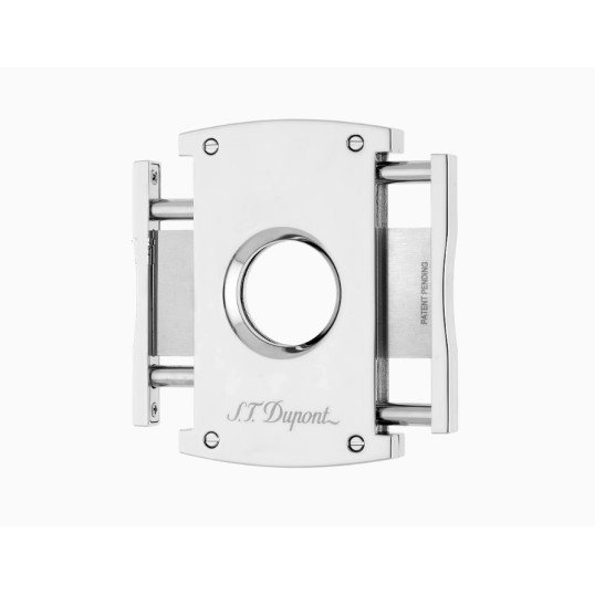 S.T. Dupont MaxiJet szivarvágó króm – dupla pengés, 20 mm