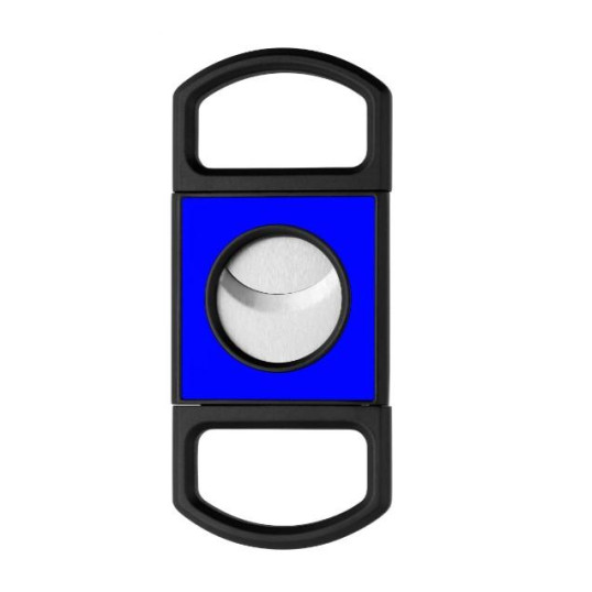 S.T. Dupont Double blade fluo blue, dupla pengés, kék színű szivarvágó 