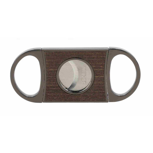 Adorini Double Blade Cutter szivarvágó – Gunmetal / Oak