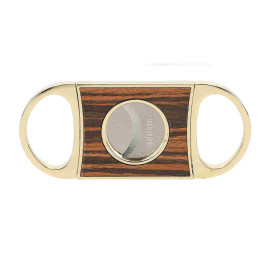 Adorini Double Blade Cutter szivarvágó – Golden / Ebony
