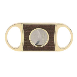 Adorini Double Blade Cutter szivarvágó – Gold / Oak