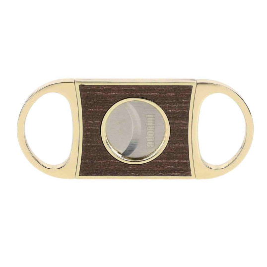 Adorini Double Blade Cutter szivarvágó – Gold / Oak