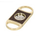 Adorini Double Blade Cutter szivarvágó – Gold / Oak