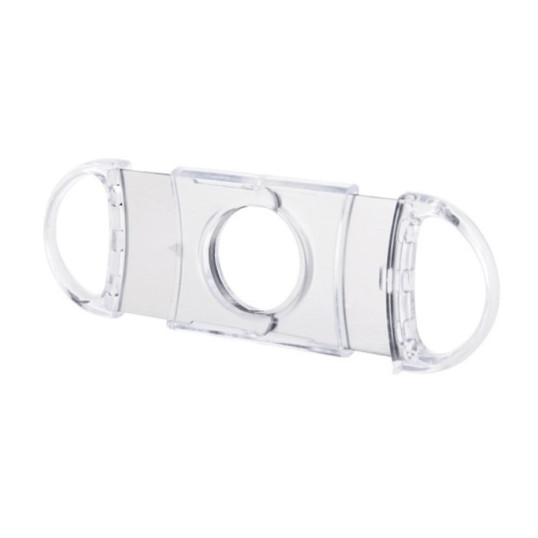 Angelo duplapengés szivarvágó – átlátszó burkolat, kétujjas kivitel