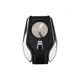 Passatore duplapengés szivarvágó, fekete/ezüst, 25 mm