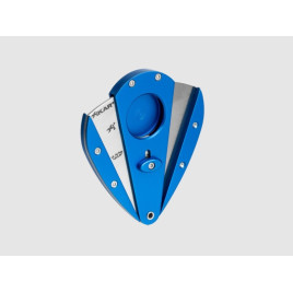 Xikar Xi1 120 Perfect Cut Blue dupla pengés pillangó szivarvágó - Kék színű