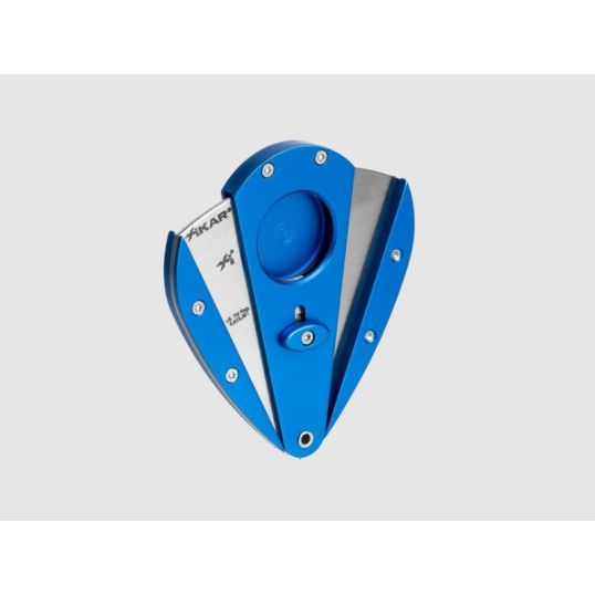 Xikar Xi1 120 Perfect Cut Blue dupla pengés pillangó szivarvágó - Kék színű