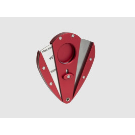 Xikar Xi1 120 Perfect Cut Red dupla pengés pillangó szivarvágó - Piros színű