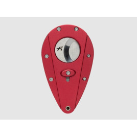 Xikar Xi1 120 Perfect Cut Red dupla pengés pillangó szivarvágó - Piros színű