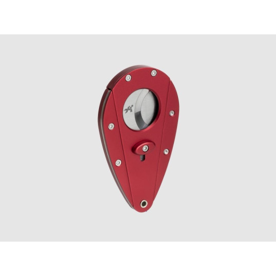 Xikar Xi1 120 Perfect Cut Red dupla pengés pillangó szivarvágó - Piros színű